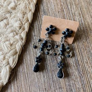 Black Fashion Earrings
